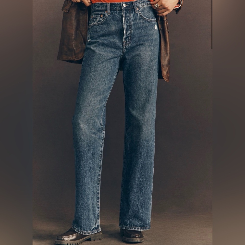 *Like New* Pistola Cassie High Rise Straight Jeans in Cameo Vintage.